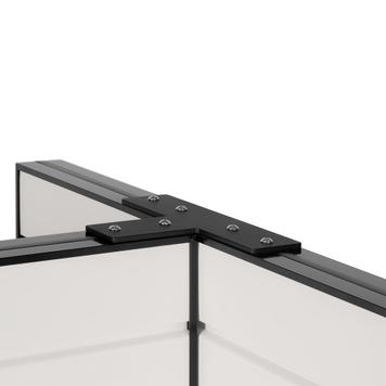 FlexiSlot Kanallı Pano Orta Stand „Style-Black T”