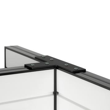 FlexiSlot Kanallı Pano Orta Stand „Style-Black T”