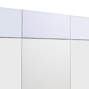 FlexiSlot® Kanallı Pano Fuar Standı „Style“ 3.900 x 800 mm Ana Stand